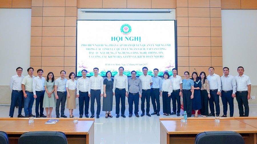 Bộ Tài chính tổ chức Hội nghị tại UFM phổ biến phân cấp thẩm quyền quản lý trên nhiều lĩnh vực