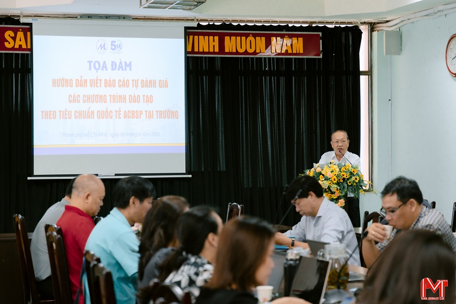 UFM tăng tốc kiểm định quốc tế theo chuẩn ACBSP