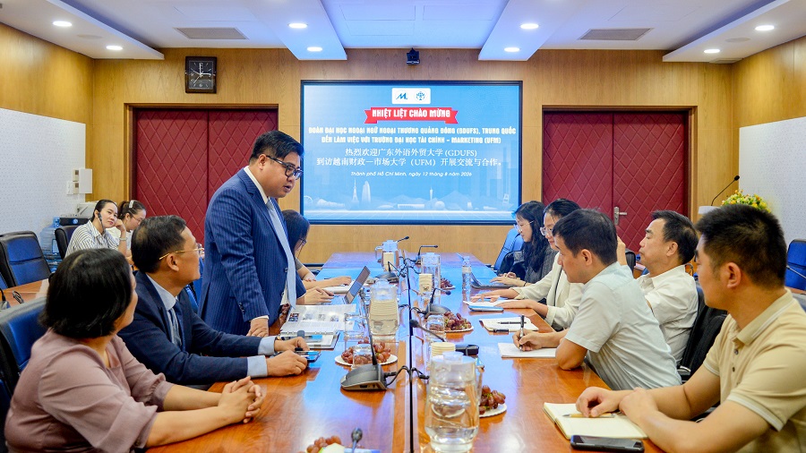 UFM và Đại học Ngoại ngữ Ngoại thương Quảng Đông thúc đẩy hợp tác đào tạo, nghiên cứu và trao đổi học thuật