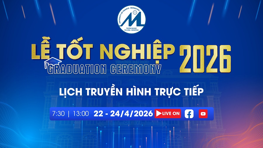 [Trực tiếp] Lễ tốt nghiệp UFM đợt 1 năm 2026