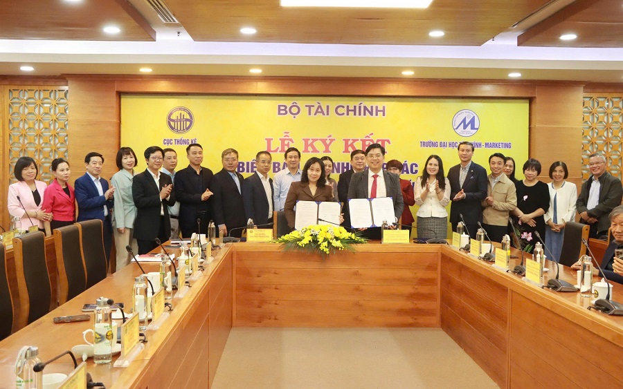 UFM ký kết hợp tác với Cục Thống kê (Bộ Tài chính), thúc đẩy nghiên cứu và ứng dụng dữ liệu thống kê