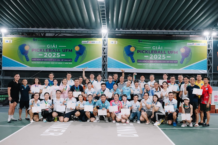 Giải Pickleball UFM 2025 – Đặc sắc, thú vị, hấp dẫn