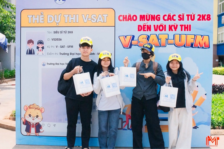 V-SAT UFM 2026: gần 7000 thí sinh đăng ký, hơn 21000 lượt thi