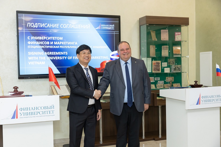 UFM ký kết và triển khai hợp tác chuyên sâu với Đại học Tài chính (Trực thuộc Chính phủ Liên bang Nga)