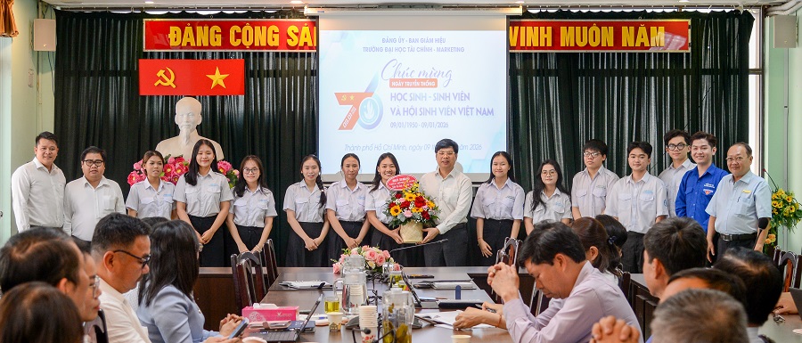 Đảng ủy – Ban Giám hiệu chúc mừng Ngày truyền thống Học sinh, Sinh viên và Hội Sinh viên Việt Nam
