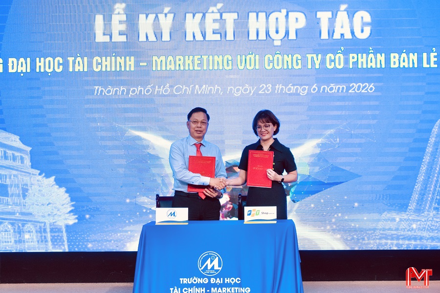 UFM ký kết hợp tác với FPT Retail, tăng cường kết nối đào tạo và thực tiễn nghề nghiệp