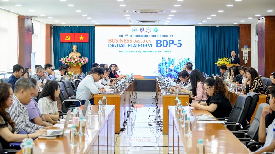 UFM tổ chức thành công Hội thảo quốc tế “Kinh doanh trên nền tảng Công nghệ số”, lần thứ 5 (BDP-5)