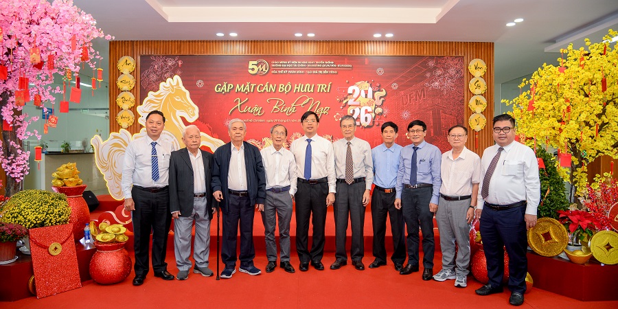 UFM họp mặt Cán bộ Hưu trí năm 2026