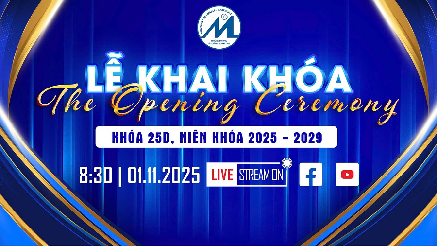 [Trực tiếp] Lễ Khai khóa 25D, Niên khóa 2025 - 2029