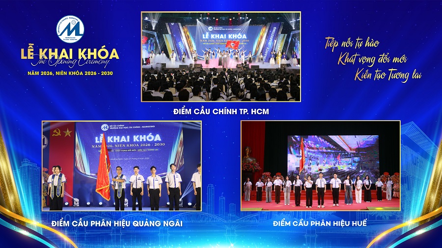 UFM khai khóa 2026: Tiếp nối tự hào – Khát vọng đổi mới – Kiến tạo tương lai