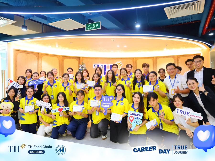 Sinh viên UFM khám phá hành trình phát triển sự nghiệp cùng TH Food Chain