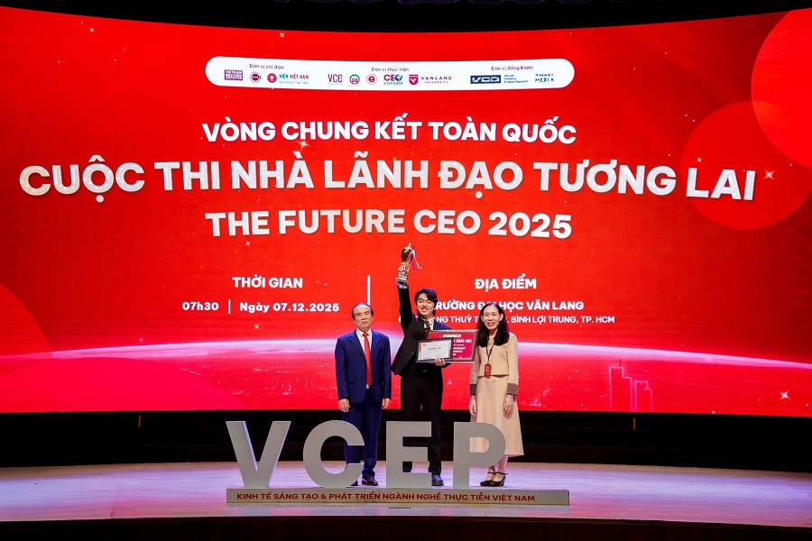 Sinh viên UFM xuất sắc giành quán quân Cuộc thi Nhà lãnh đạo tương lai 2025