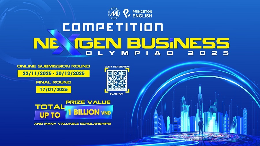 UFM phát động cuộc thi “Genext Business Olympiad 2025”