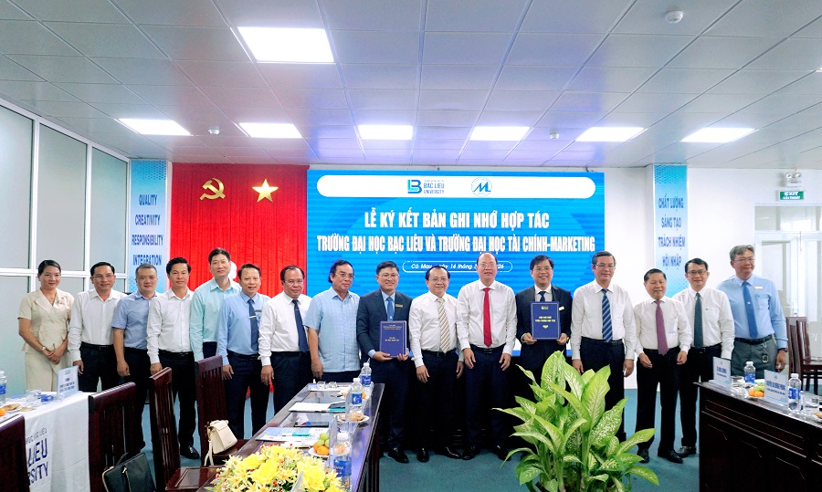 UFM ký kết hợp tác với Trường Đại học Bạc Liêu, thúc đẩy phát triển nguồn nhân lực khu vực Đồng bằng sông Cửu Long